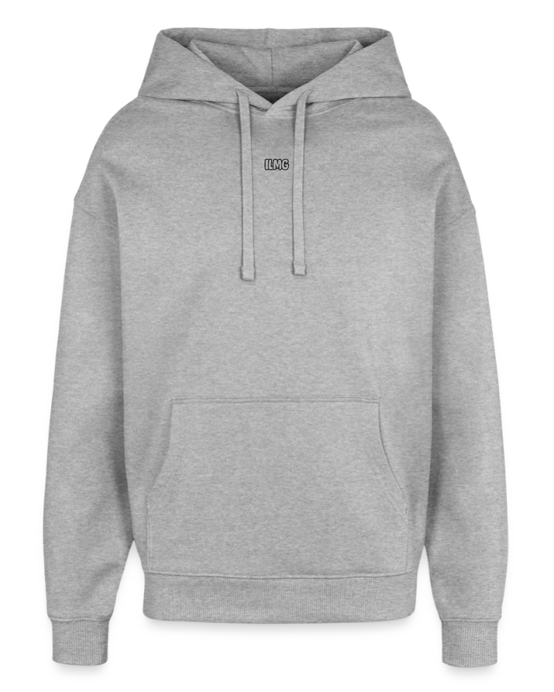 ILMG Oversized Hoodie - heather grey