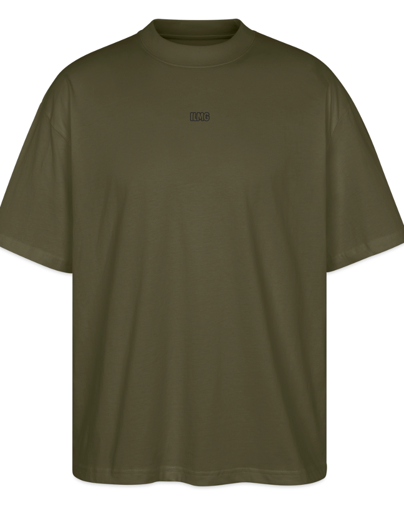 ILMG Oversized Organic T-shirt - khaki