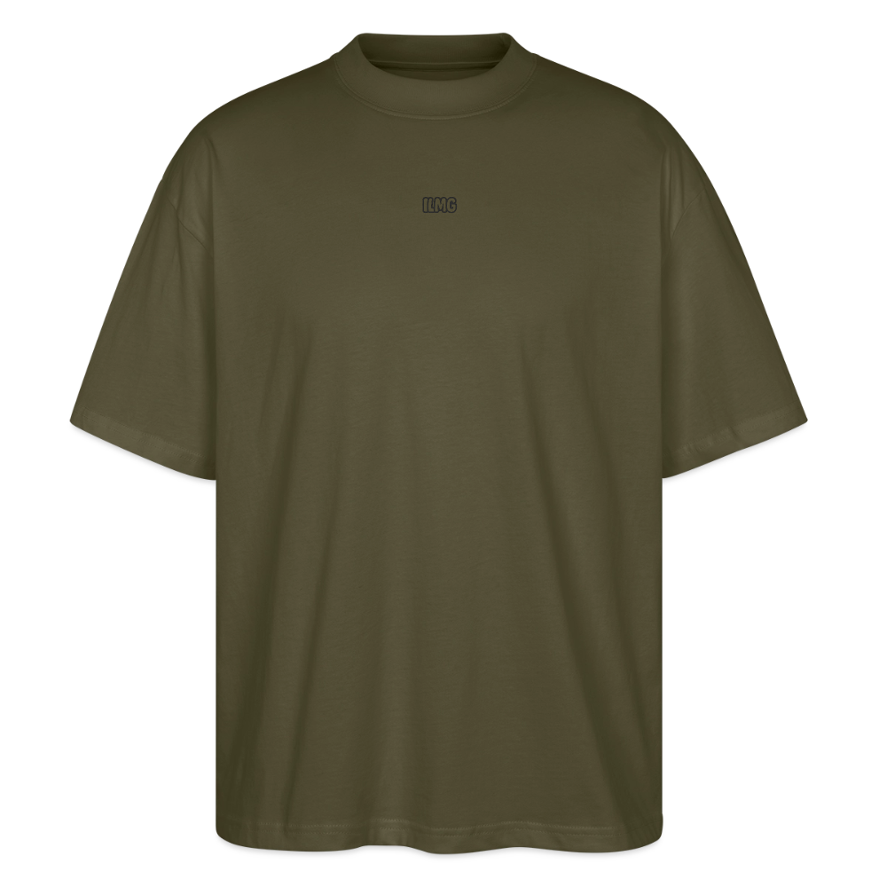 ILMG Oversized  Organic T-shirt - khaki
